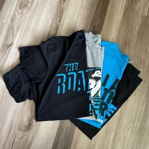 Carolina Panthers T-Shirts 4 pack roaring riot club exclusive shirts
